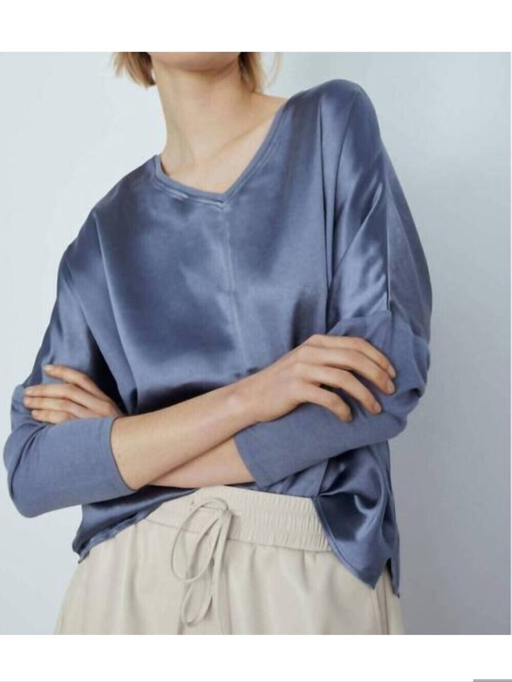 Melissa Nepton Cindy Satin Top